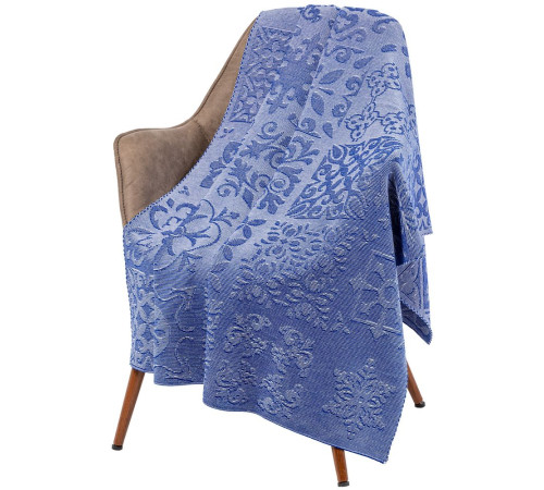 Плед Ornamental, синий