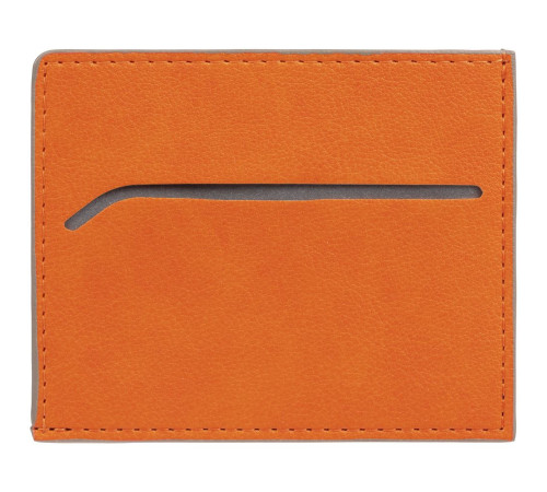 Чехол для карточек Petrus, оранжевый