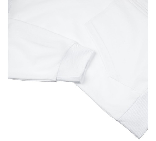 Толстовка на молнии с капюшоном Siverga 2.0, белая