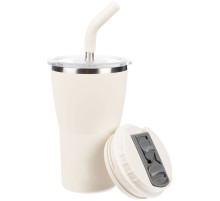 Термостакан Sapporo без логотипа, белый