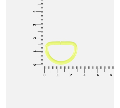 Полукольцо Semiring, М, желтый неон