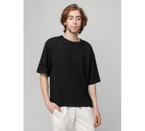 Футболка унисекс оверсайз Street Vibes, черная