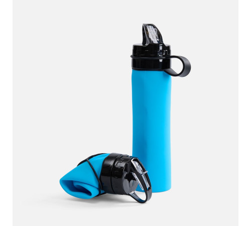 Складная бутылка для воды Langfossen, голубая