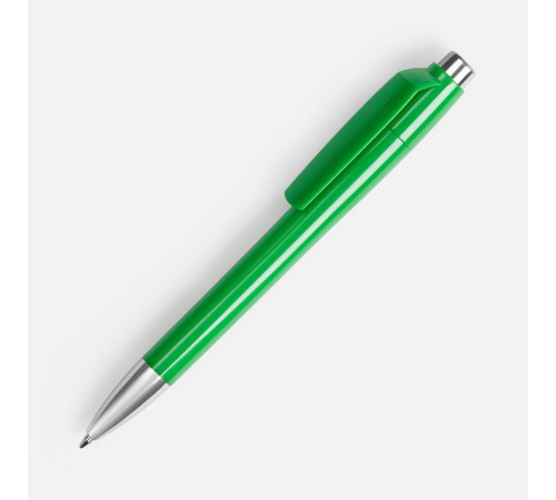 Ручка шариковая Klippa, зеленая