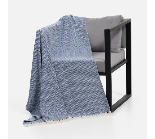 Плед Landour, синий