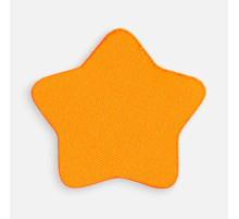 Наклейка тканевая Lunga Bial, M, оранжевый неон