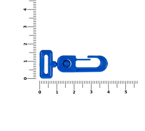 Застежка-карабин Сarabine, S, синий