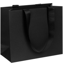 Пакет бумажный Manilla S, черный