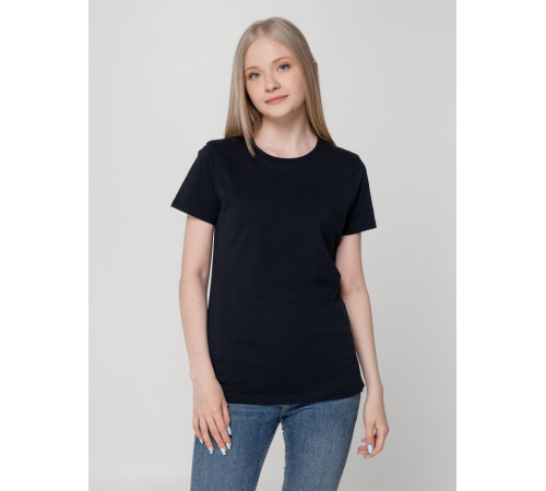 Футболка женская T-bolka Lady, темно-синяя