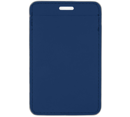 Чехол для пропуска Shall Simple, синий