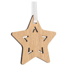 Деревянная подвеска Christmate, звезда
