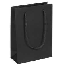 Пакет бумажный Vid S, черный