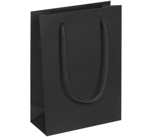 Пакет бумажный Vid S, черный