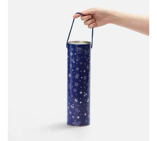 Тубус для бутылки Snowlace, синий
