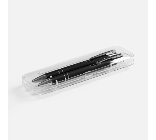 Набор из 2 ручек Keskus Soft Touch, черный