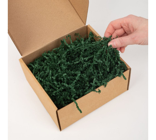 Бумажный наполнитель Chip, темно-зеленый