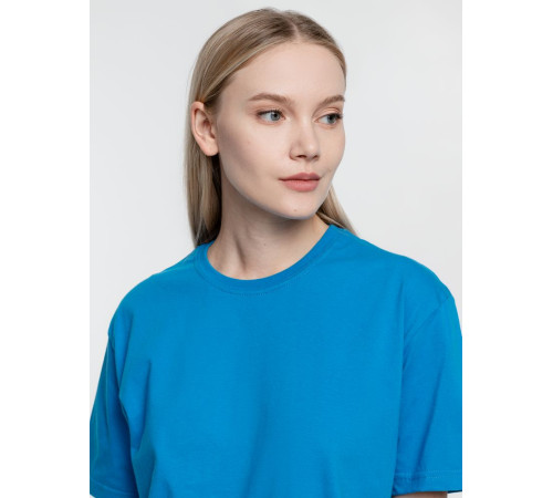 Футболка унисекс T-Bolka 160, бирюзовая