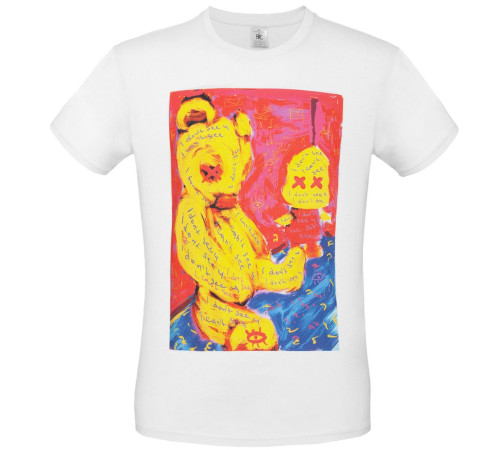 Футболка I Don't See You, белая