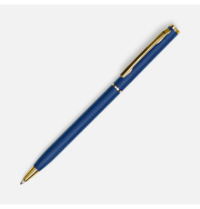 Ручка шариковая Hotel Gold, ver.2, матовая синяя