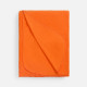 Флисовый плед Warm&Peace, оранжевый