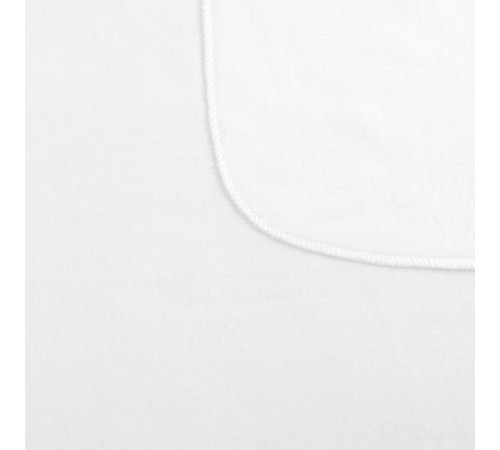 Флисовый плед Warm&Peace, белый