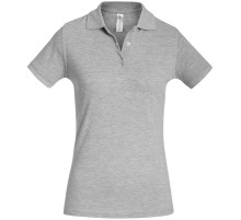 Рубашка поло женская Safran Timeless серый меланж
