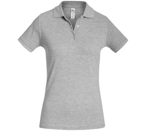 Рубашка поло женская Safran Timeless серый меланж