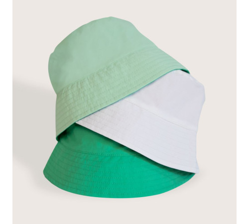 Панама Nylon двусторонняя, зеленая со светло-зеленым