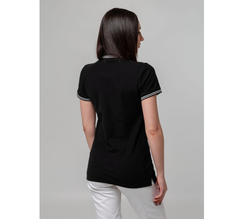 Рубашка поло женская Virma Stripes Lady, черная