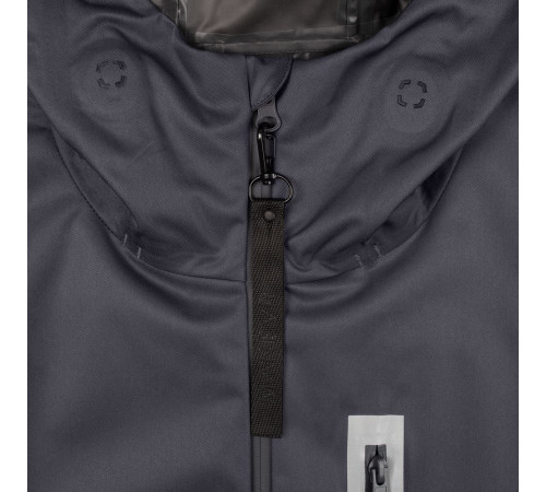 Куртка унисекс Shtorm, темно-серая (графит)