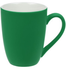 Кружка Good Morning с покрытием софт-тач, ver.2, зеленая