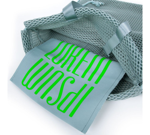 Рюкзак-мешок Verkko, серо-голубой