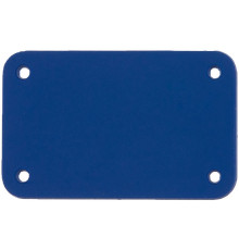 Лейбл из ПВХ Kreta, S, синий