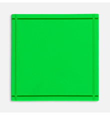 Лейбл из ПВХ Dzeta, L, зеленый неон