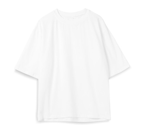 Футболка оверсайз унисекс Base Space, белая