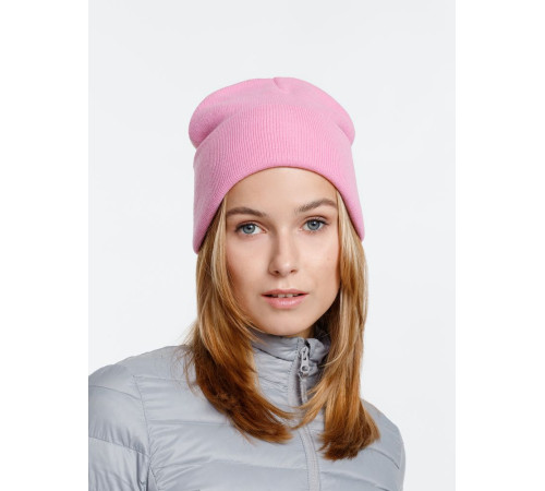 Шапка Urban Flow, пыльно-розовая