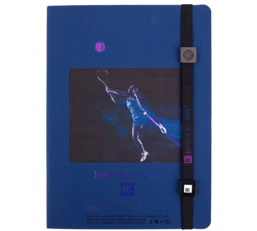 Квадратный шильдик на резинку Direct, черный