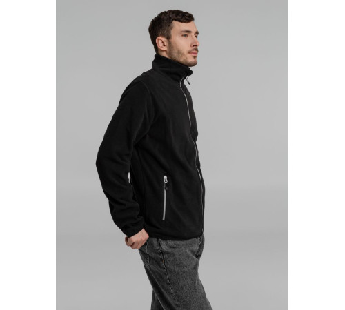 Куртка флисовая мужская Twohand, черная