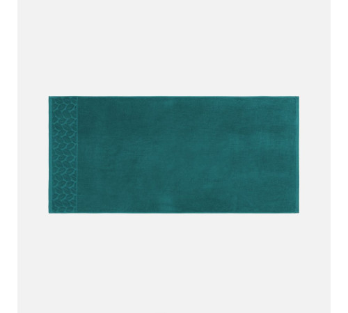 Полотенце махровое Hoya, большое, темно-бирюзовое
