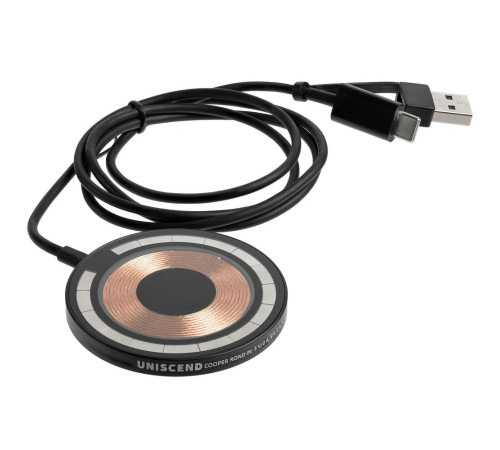 Магнитное зарядное устройство Cooper Rond, 15 Вт, черное