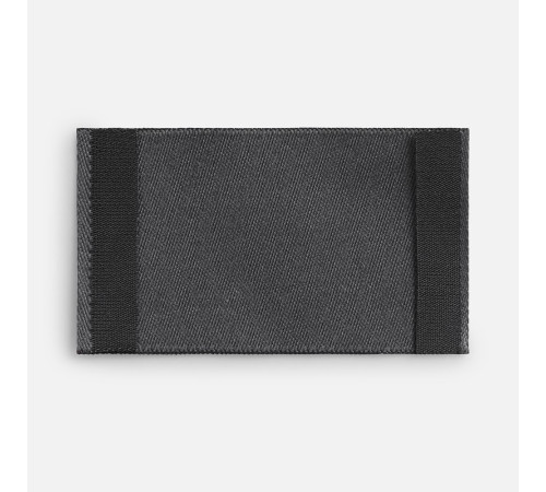 Лейбл тканевый Epsilon, M, темно-серый