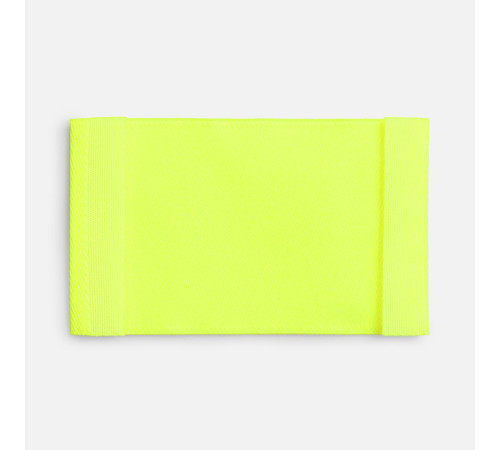 Лейбл тканевый Epsilon, M, желтый неон