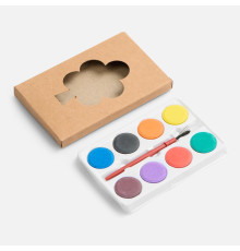 Краски Artmony, 8 цветов с кисточкой