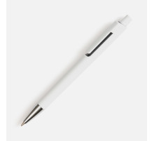 Ручка шариковая Dominanta, белая с черным