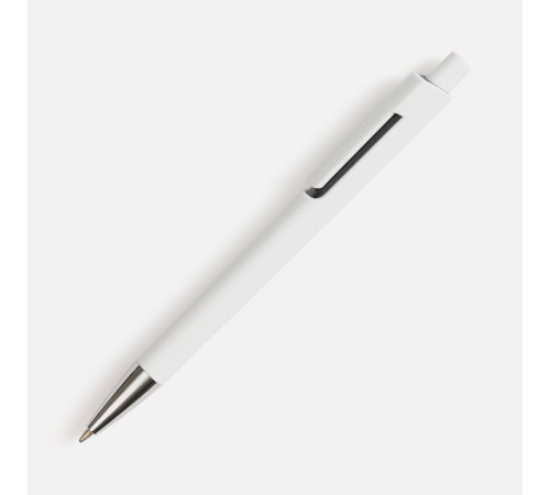 Ручка шариковая Dominanta, белая с черным