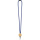 Шнурок для бейджа Tube Wood, синий
