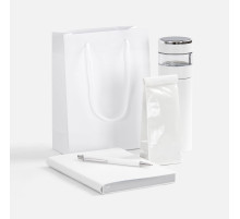 Набор Nebraska Inflow, белый с серебристым