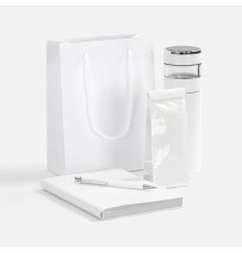 Набор Nebraska Inflow, белый с серебристым