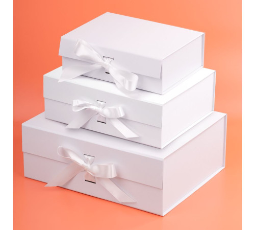 Коробка складная Rusetti, L, белая