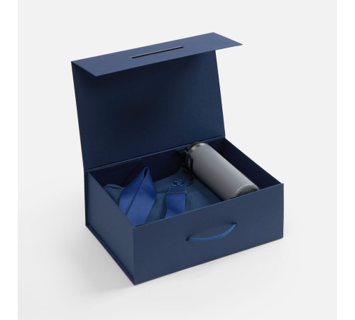 Коробка складная New Case Fold, темно-синяя